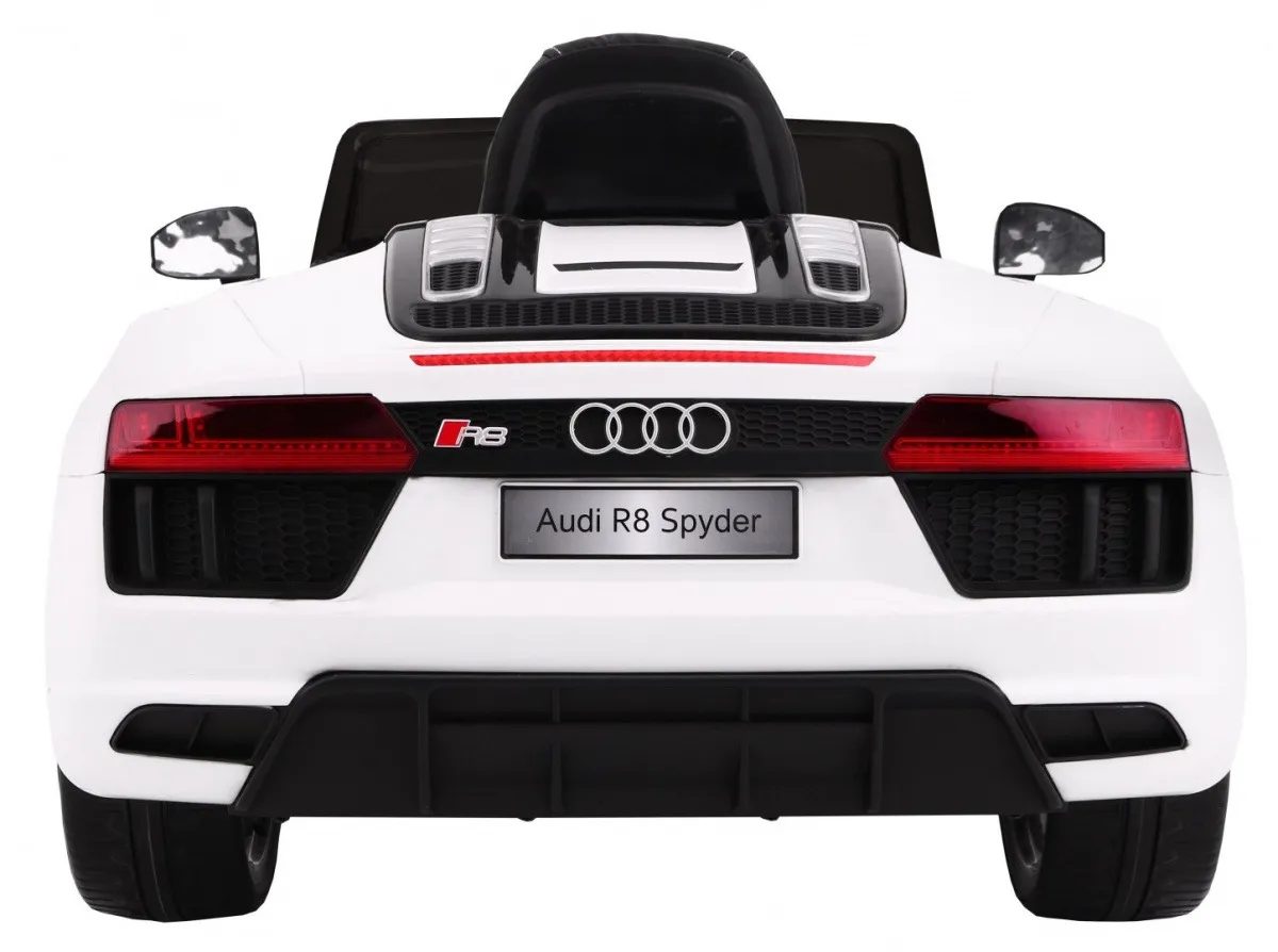 licencirani auto na akumulator audi r8 spyder rs - bijeli - slika 8