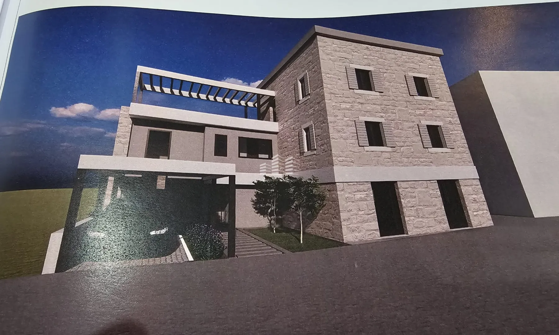 kamena kuća u opuzenu za renovaciju - slika 3