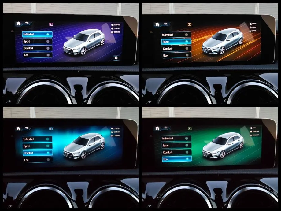 mercedes a 180d amg, autom, led, virtual, koža, kamera, alu 18, reg. - slika 15