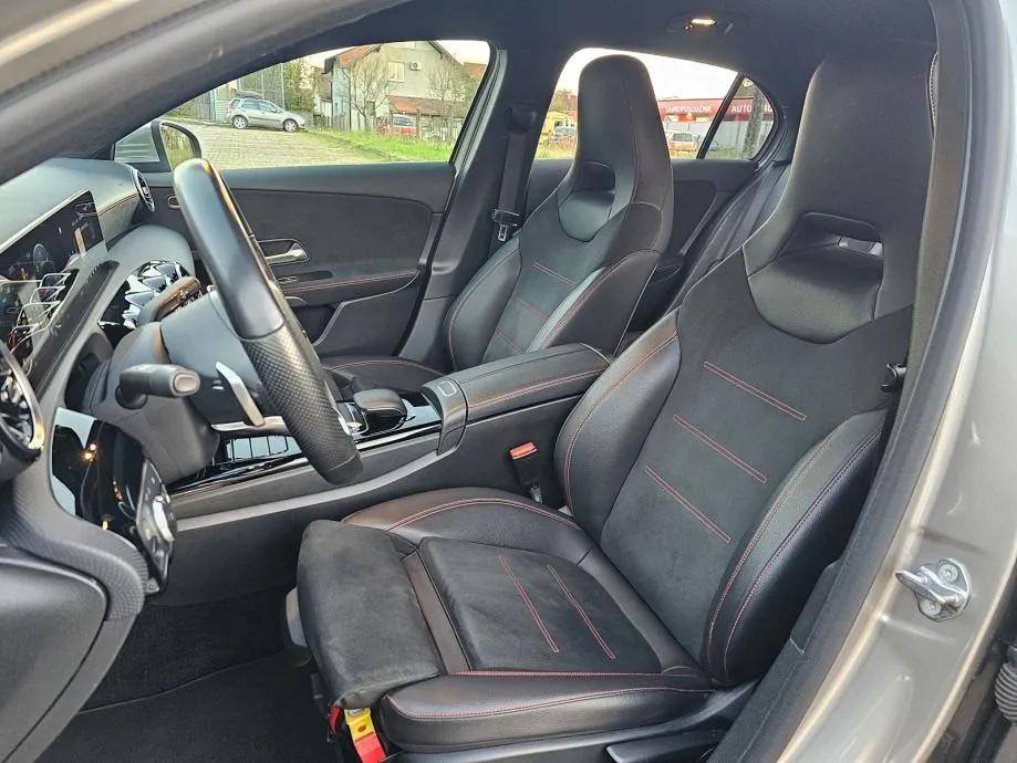 mercedes a 180d amg, autom, led, virtual, koža, kamera, alu 18, reg. - slika 18
