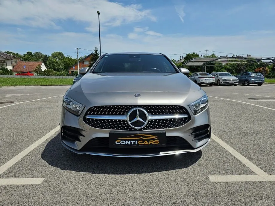 mercedes a 180d amg, autom, led, virtual, koža, kamera, alu 18, reg. - slika 2