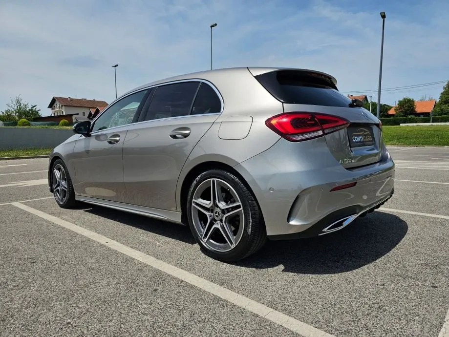 mercedes a 180d amg, autom, led, virtual, koža, kamera, alu 18, reg. - slika 7