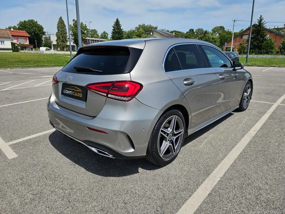 mercedes a 180d amg, autom, led, virtual, koža, kamera, alu 18, reg. - slika 5