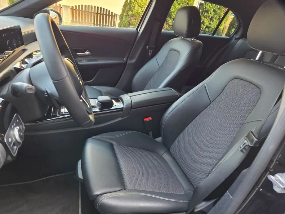 mercedes a 180d business, autom, led, virtual, koža, kamera, alu, reg. - slika 19