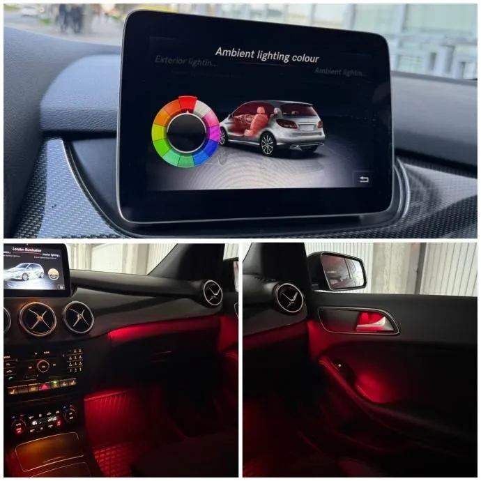 mercedes b200d automatik amg °navi°kamera°panorama°alcantara°nije uvoz - slika 17
