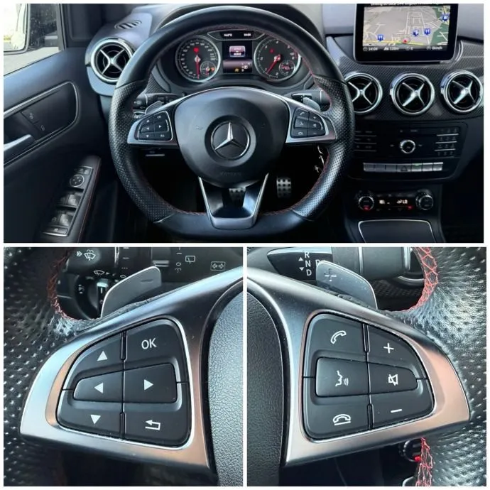 mercedes b200d automatik amg °navi°kamera°panorama°alcantara°nije uvoz - slika 18
