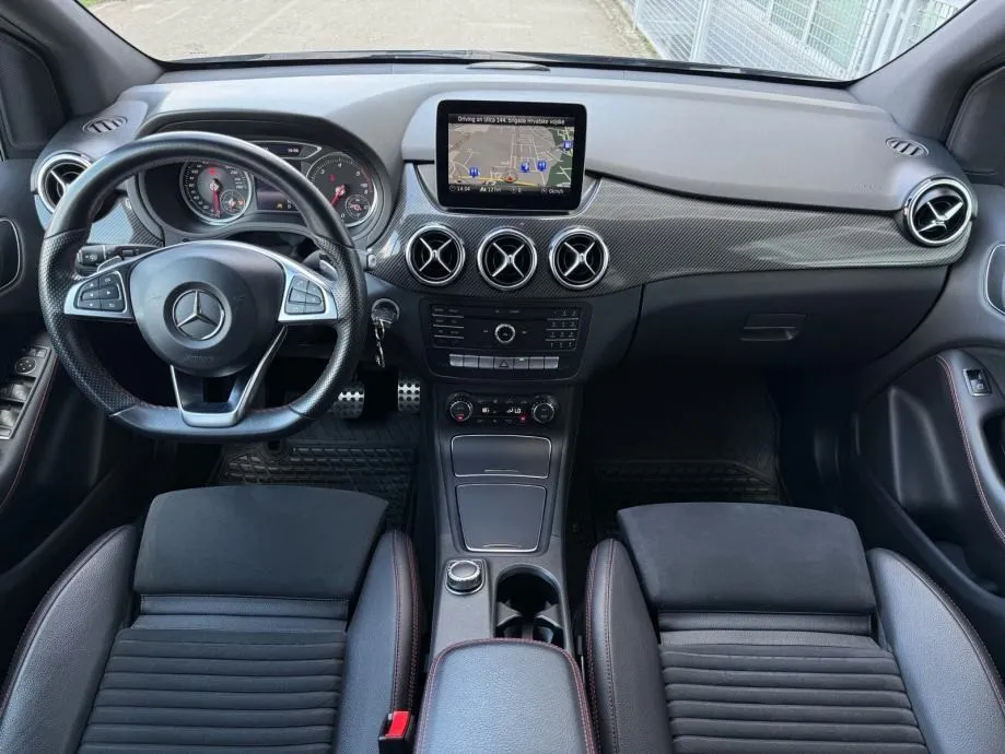 mercedes b200d automatik amg °navi°kamera°panorama°alcantara°nije uvoz - slika 12