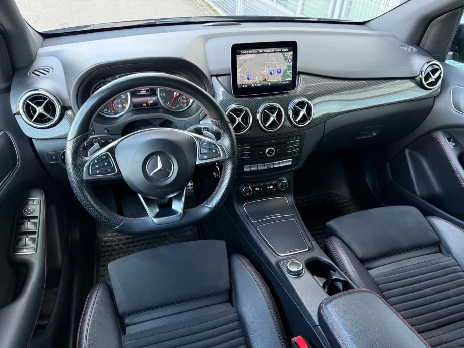 mercedes b200d automatik amg °navi°kamera°panorama°alcantara°nije uvoz - slika 11
