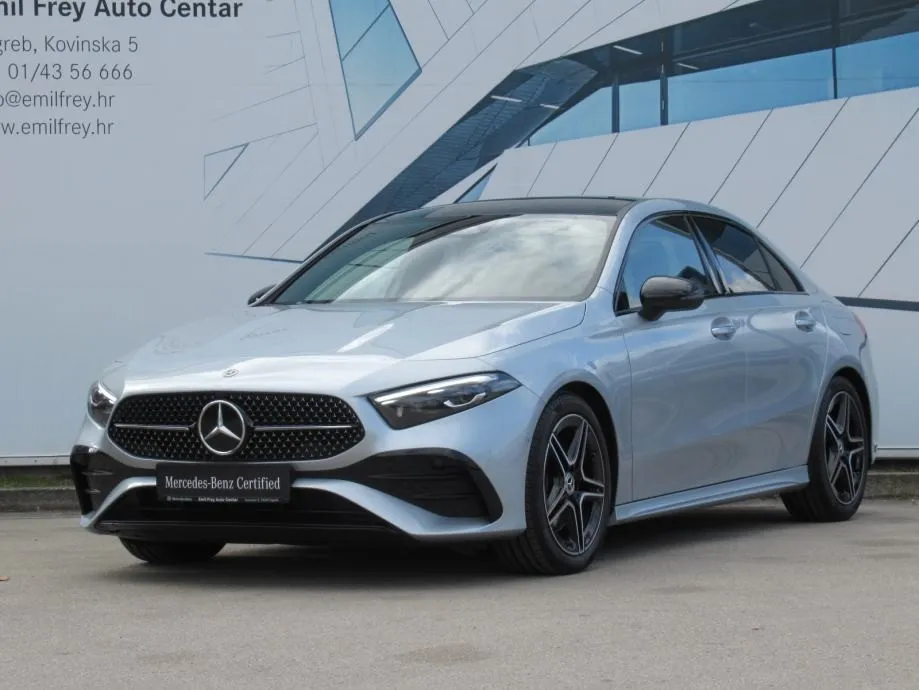 mercedes-benz a 220 d amg limuzina/night/panorama/multibeam/distronic - slika 3