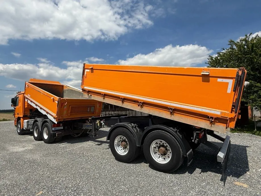 mercedes benz actros 2644 kiper + kiper prikolica, 2014 god. - slika 10