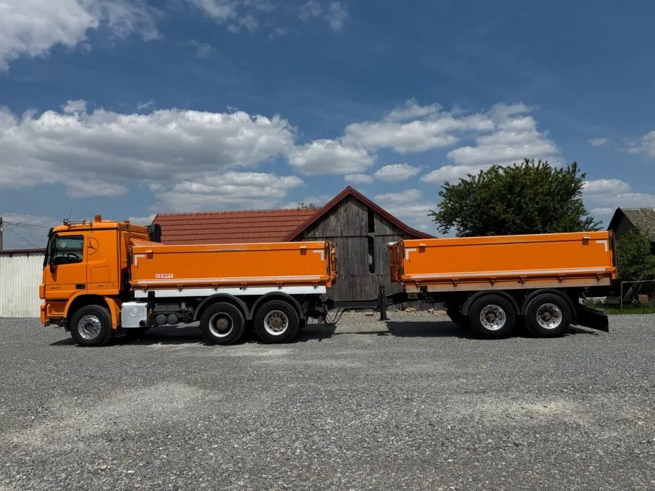mercedes benz actros 2644 kiper + kiper prikolica, 2014 god. - slika 4