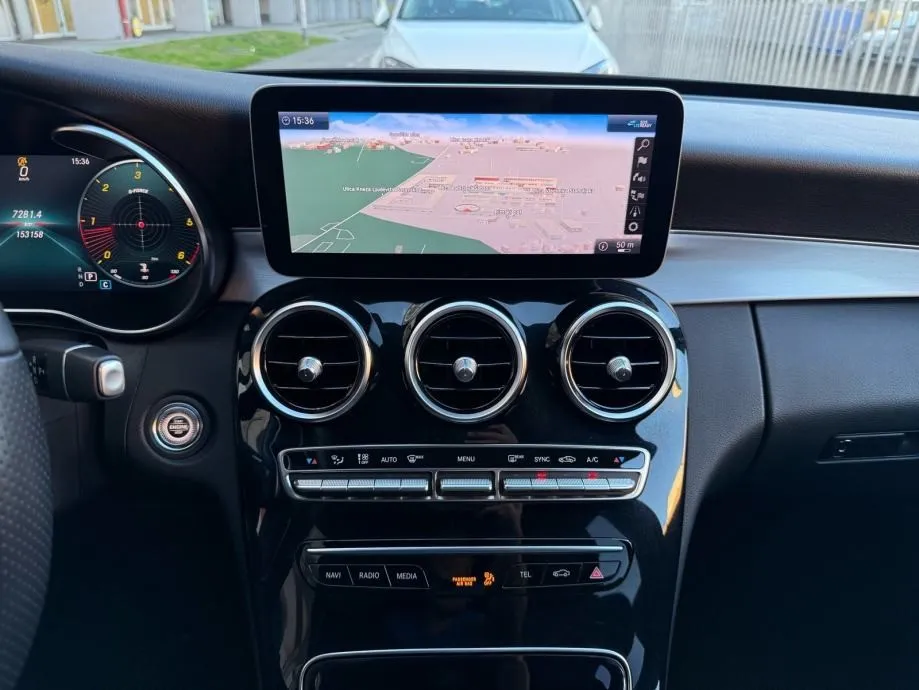 mercedes c180d automatik amg °virtual°navi°kamera°leasing bez učešća° - slika 5