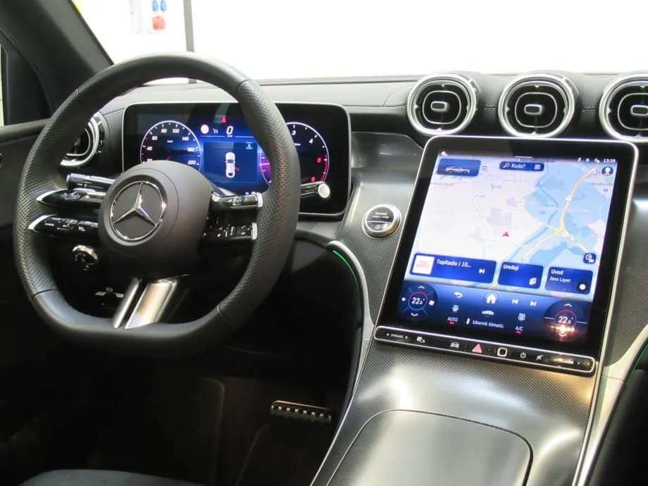 mercedes-benz glc 300 d 4m coupe amg line - slika 14