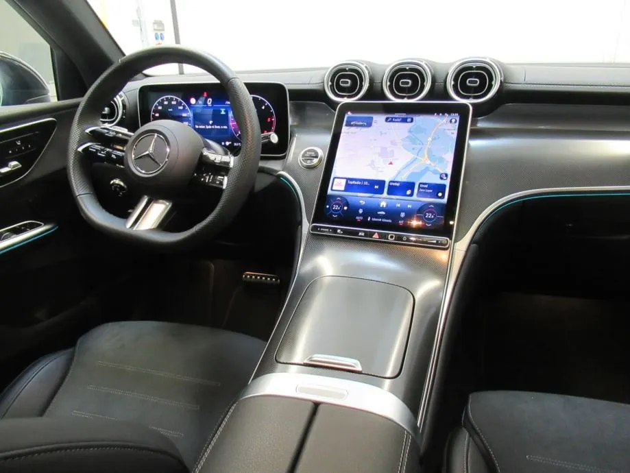 mercedes-benz glc 300 d 4m coupe amg line - slika 15