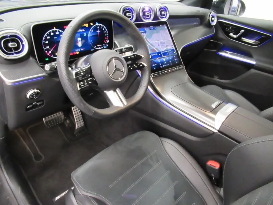 mercedes-benz glc 300 de 4m amg line/digital/memo/kuka/night/360°/20" - slika 11