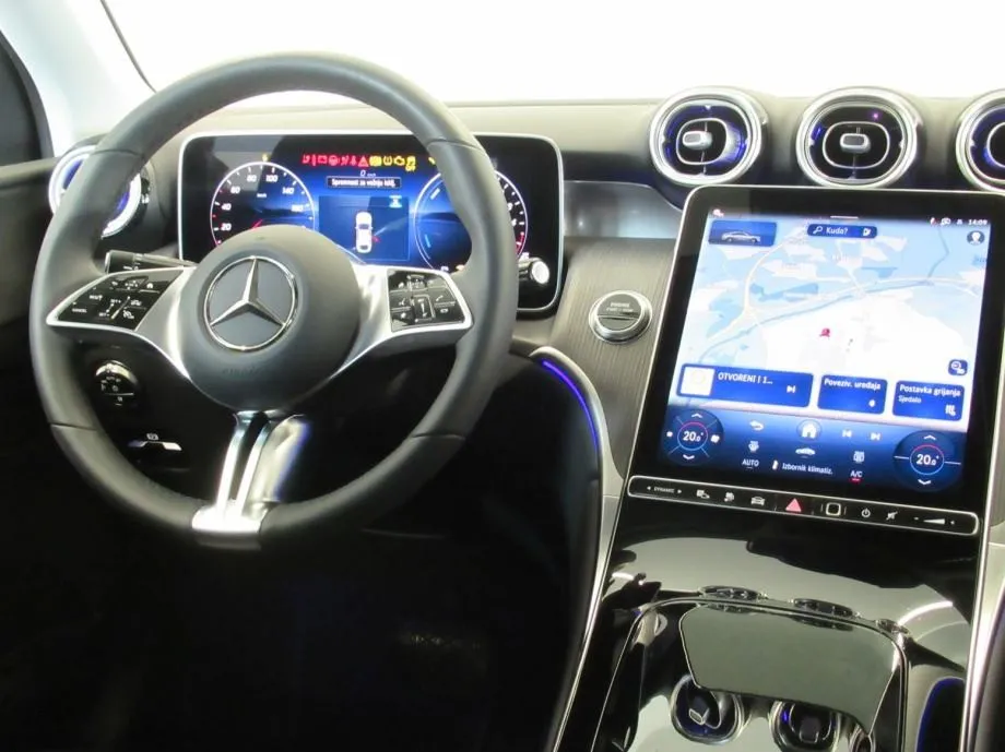 mercedes-benz glc 300 de 4m coupé avantgarde/memory/kam 360°/distronic - slika 14