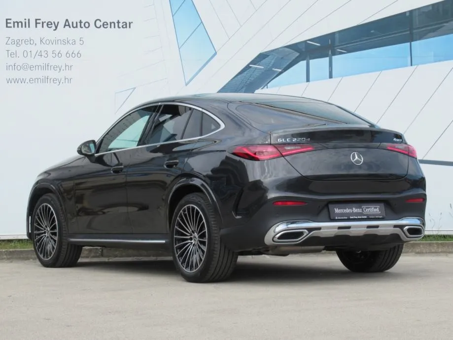 mercedes-benz glc 220 d 4m coupé amg/digital/pano/memory/360°/burm/20" - slika 7