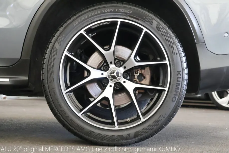 mercedes-benz glc coupe 220d 4-matic 9g-tronic amg line automatik - slika 18