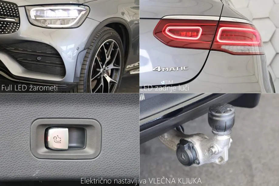 mercedes-benz glc coupe 220d 4-matic 9g-tronic amg line automatik - slika 19
