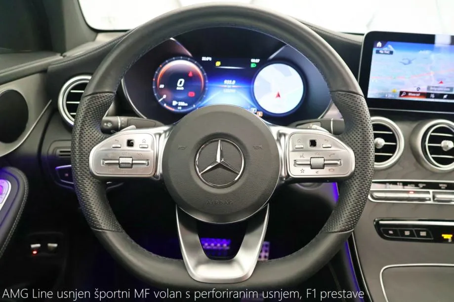 mercedes-benz glc coupe 220d 4-matic 9g-tronic amg line cockpit - slika 8