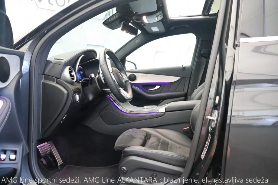 mercedes-benz glc coupe 220d 4-matic 9g-tronic amg line cockpit - slika 9