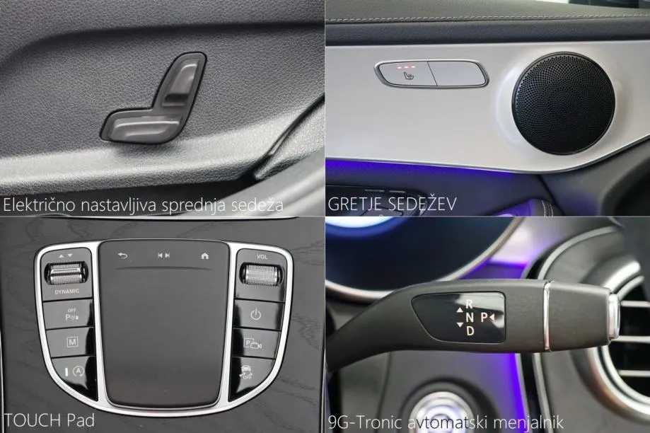 mercedes-benz glc coupe 220d 4-matic 9g-tronic amg line cockpit - slika 16