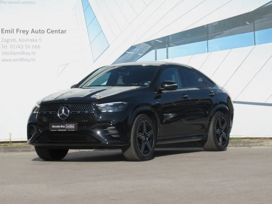mercedes-benz gle 350 de 4matic coupe amg line - slika 3