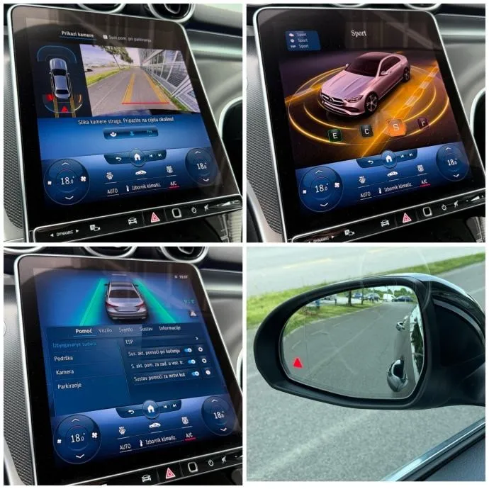 mercedes c220d automatik °widescreen°koža°kamera°leasing bez učešća - slika 16