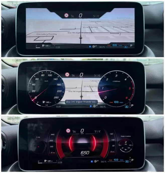 mercedes c220d automatik °widescreen°koža°kamera°leasing bez učešća - slika 15