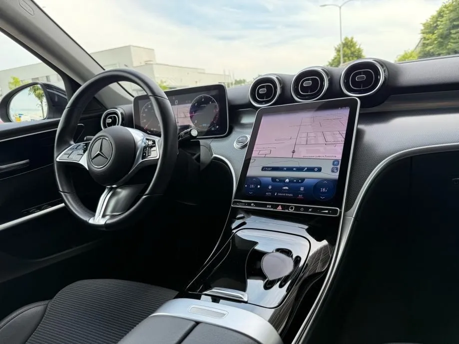 mercedes c220d automatik °widescreen°koža°kamera°leasing bez učešća - slika 13
