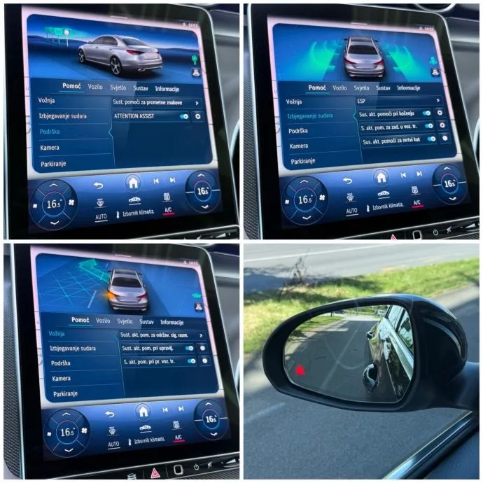 mercedes c220d automatik °widescreen°koža°kamera°leasing bez učešća - slika 16