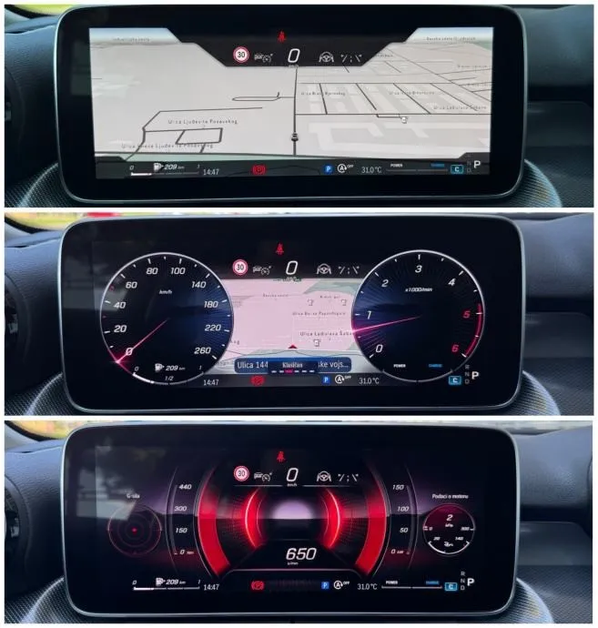 mercedes c220d automatik °widescreen°koža°kamera°leasing bez učešća - slika 15