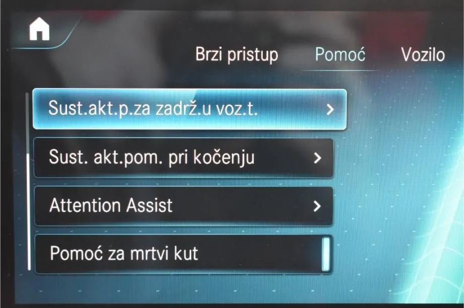 mercedes glb 200d 150ks automatik -f1,kamera,dab,widescreen -full led - slika 18