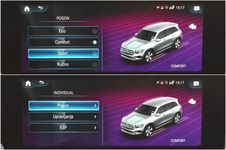 mercedes glb 200d 150ks automatik -f1,kamera,dab,widescreen -full led - slika 19