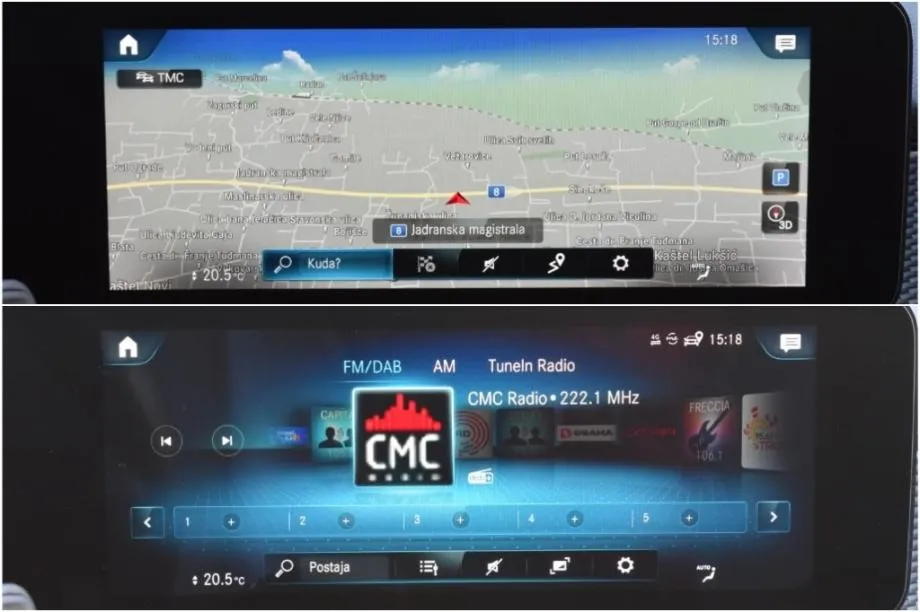 mercedes glb 200d 150ks automatik -f1,kamera,dab,widescreen -full led - slika 20