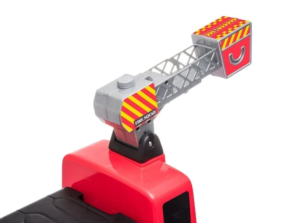 dječja guralica fire brigade - crvena - slika 11