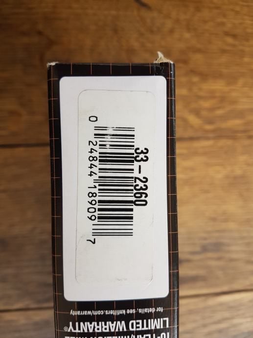 novi k&n 33-2360 filter zraka toyota - slika 2