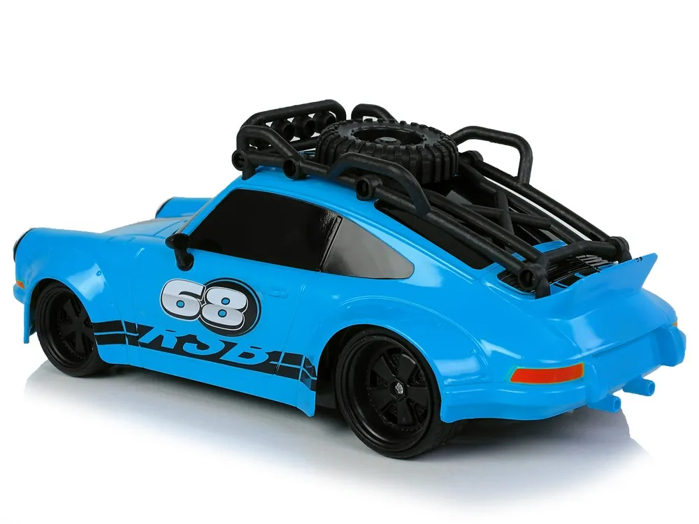 auto na daljinsko upravljanje 1:18 blue spare - plavi - slika 5