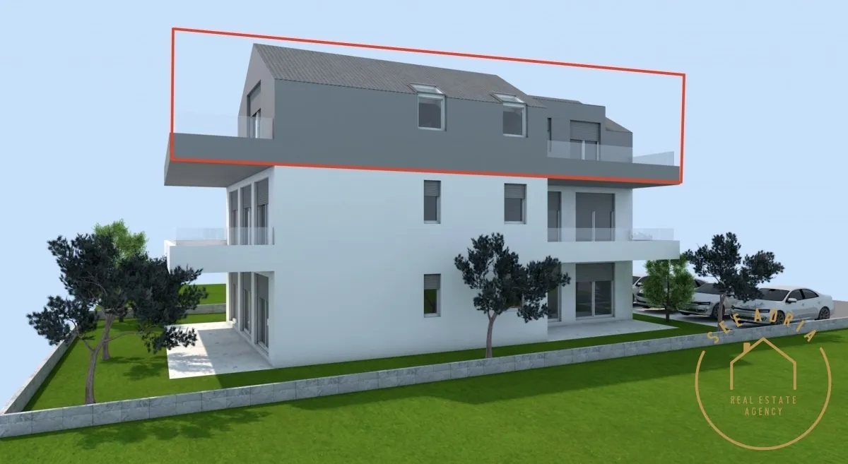 Prostrani penthouse, Povljana, Pag (A9)