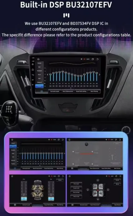 ford transit custom original multimedija android carplay 2din radio - slika 3