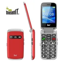 Meanit Senior Flip Max Mobilni Telefo, 2.8", Crveni, Mgsm112 - Zagreb