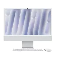 Apple 24-inch iMac with Retina 4.5K display, Nano-texture glass, Apple M4 chip with 10-core CPU and 10-core GPU, 256GB SSD, 16GB - Silver - Zagreb