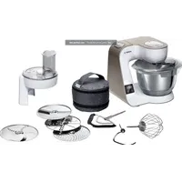 bosch mum5xw10,kuhinjski robot s vagom, mum 5, 1000 w, bijela, šampanj - slika 1