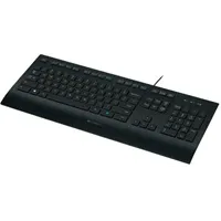 tipkovnica žična logitech k280 usb crna p/n: 920-005217 - slika 1