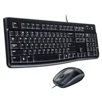 tipkovnica i miš žična logitech mk120 desktop crna p/n: 920-002549 - slika 1