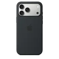 apple iphone 17 pro max silicone case with magsafe – black - slika 1
