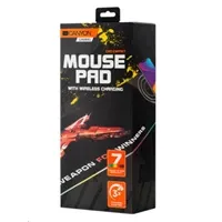 Gaming Mouse Mat with wireless charger, with RGB LED (ČIŠĆENJE ZALIHA) P/N: CND-CMPW7 - Zagreb