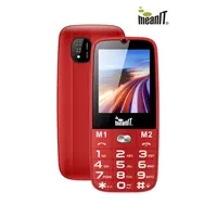 Meanit Senior 15 Mobilni Telefon, 2.4", Crveni, Mgsm110 - Zagreb