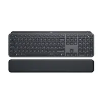 tipkovnica bežična logitech mx keys s plus with palm rest, graphite - slika 1