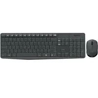 tipkovnica i miš bežična logitech mk235 wireless desktop usb crna p/n: 920-008031 - slika 1